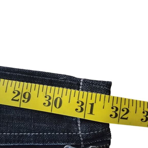 AG Adriano Goldschmied Zipper Ankle The Doris Dark Wash Low Rise Jeans - Picture 11 of 14